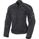 Blouson moto femme GMS Outback Lady noir respirant CE