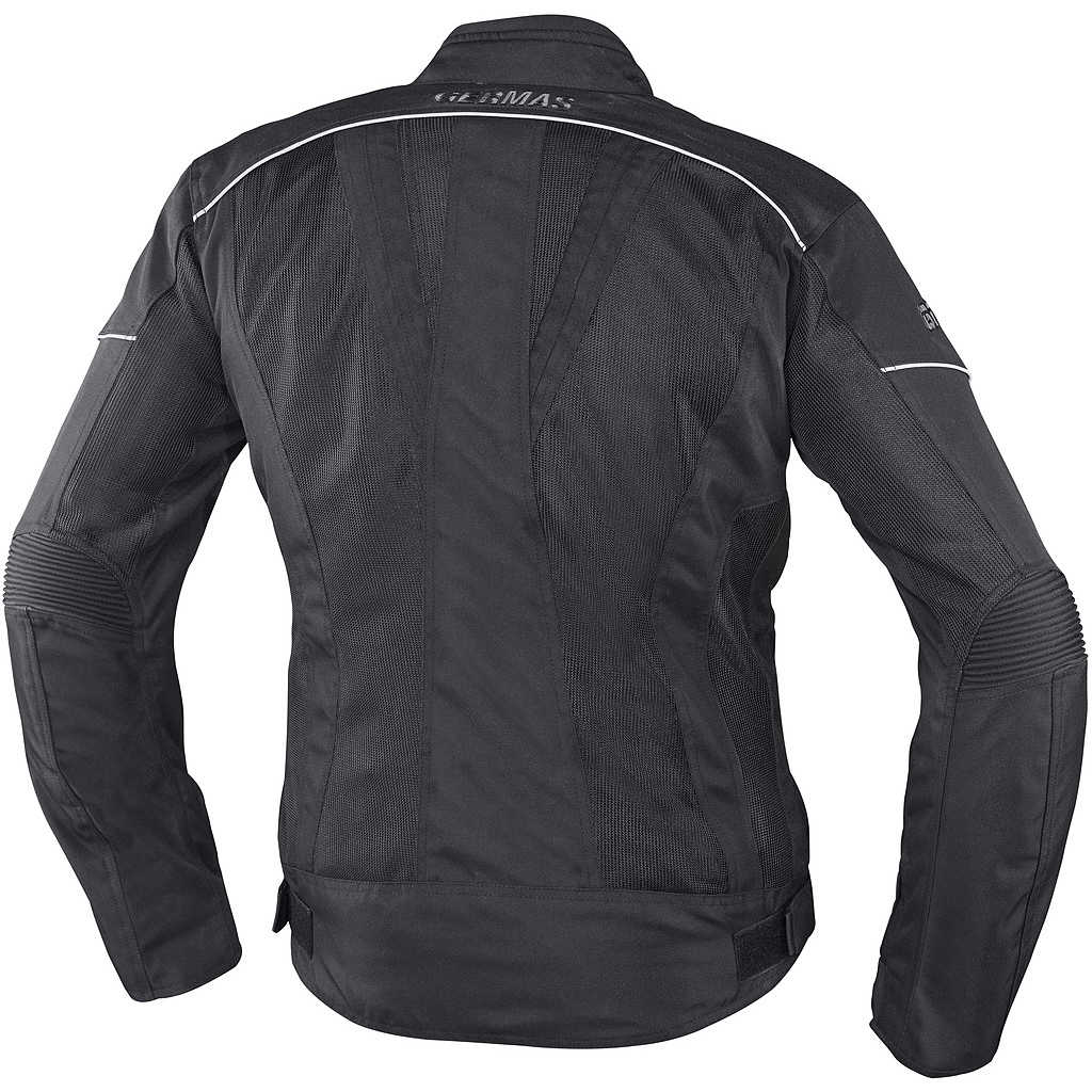 Blouson moto femme GMS Outback Lady Noir | Protection, confort & style sur route â Image 2