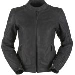 Blouson moto femme Furygan Debbie Lady Noir cuir D3O CE