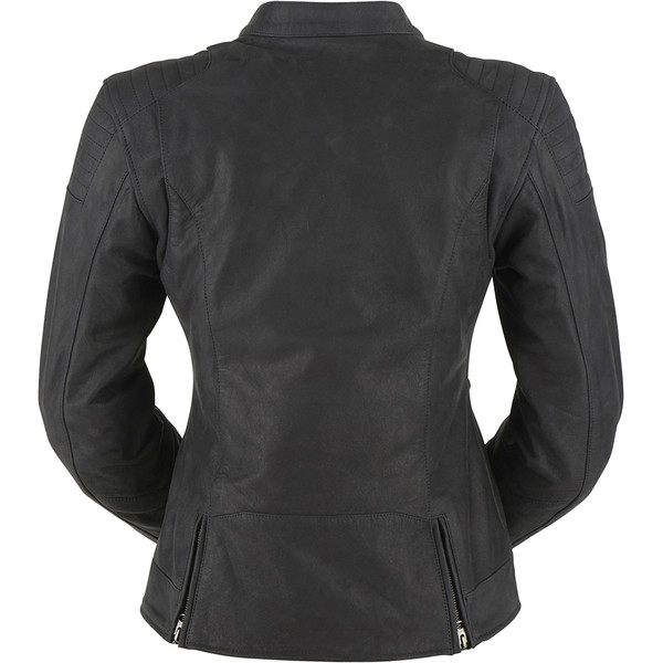 Blouson moto femme Furygan Debbie Lady Noir | Élégance, cuir souple & protection D3O® – Image 3