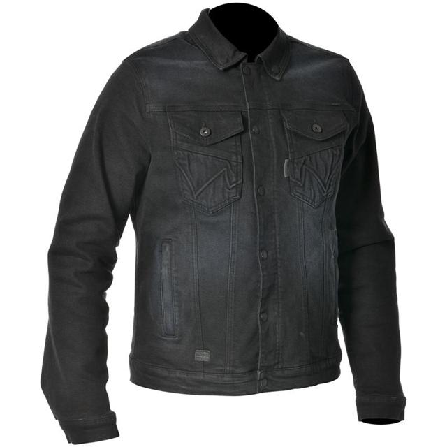 Blouson moto Overlap Darren | Style denim, confort et protection CE niveau 2 â Image 2