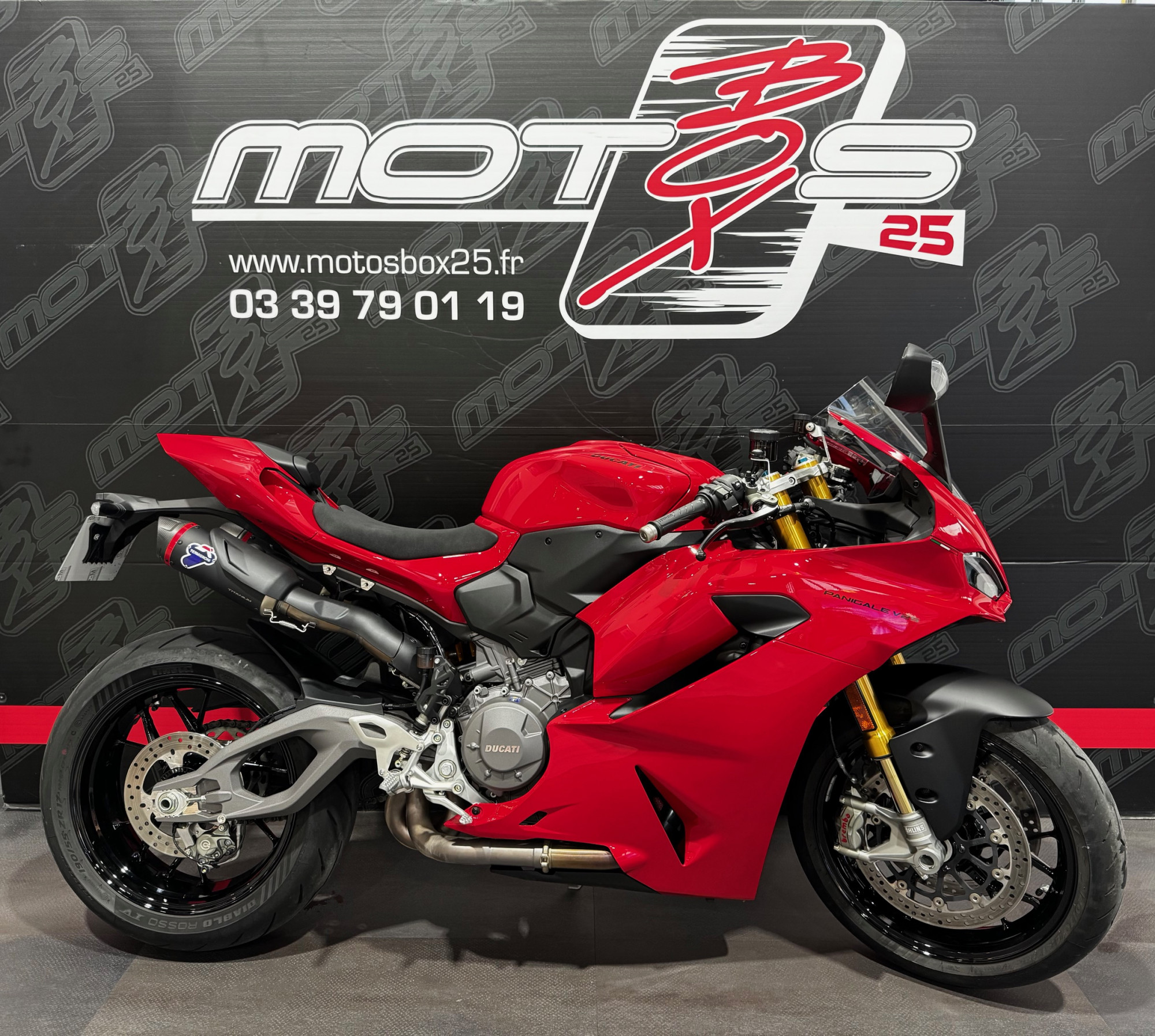 DUCATI PANIGALE V2 S TERMIGNONIS RACING - A PARTIR DE 296€/MOIS