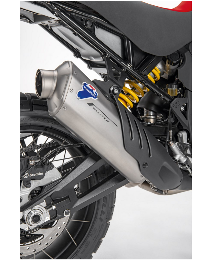 Silencieux Termignoni Racing – Ducati DesertX | Performance, puissance & sonorité Racing – Image 3