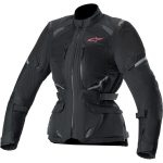 Veste moto femme Alpinestars Stella Andes Air Drystar Noir étanche CE