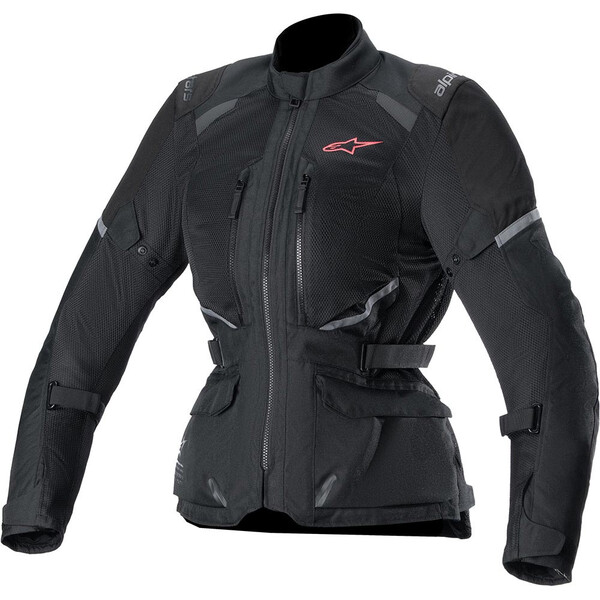Veste moto femme Alpinestars Stella Andes Air Drystar Noir étanche CE