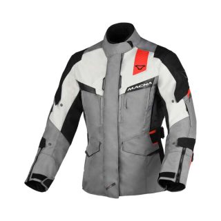 Veste moto femme Macna Zastra étanche ventilée textile CE