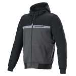 Sweat moto Alpinestars Chrome Street noir urbain CE