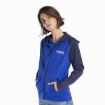 Sweat à capuche femme Yamaha Paddock Blue – Collection officielle