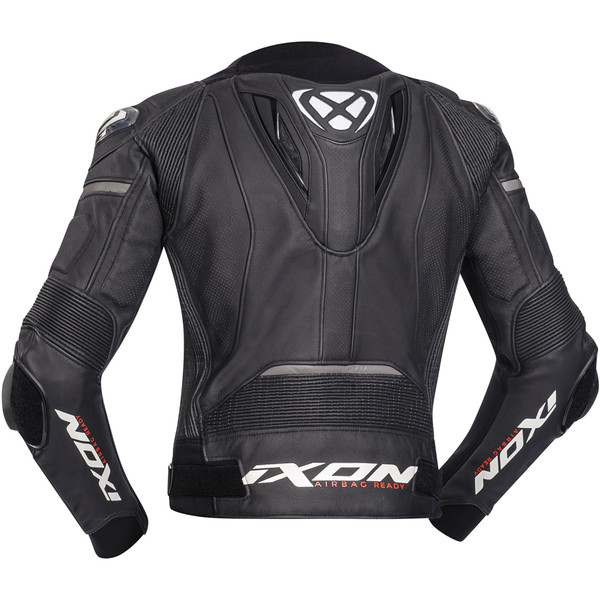Blouson moto Ixon Vendetta Evo Noir & Blanc | Racing, cuir haut de gamme & certifié CE AAA – Image 2