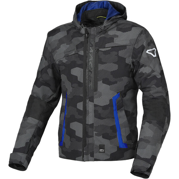 Blouson moto homme Macna Riggor Camouflage étanche CE