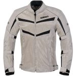Blouson moto d'été GMS Outback Gris Noir CE