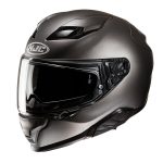 Casque HJC F71 noir titane mat – intégral touring fibre