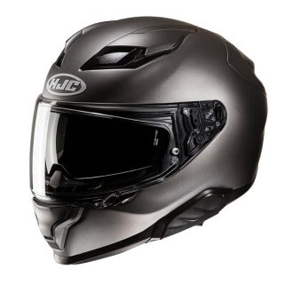 Casque HJC F71 noir titane mat – intégral touring fibre