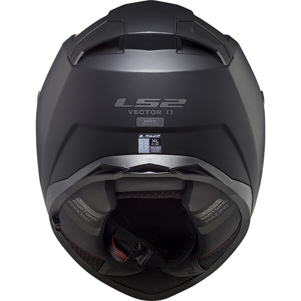 Casque LS2 FF811 Vector II Noir Mat – Intégral ECE 22.06 – Image 3