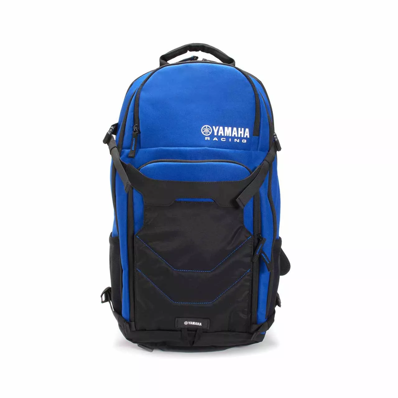 Sac à dos Yamaha Adventure noir bleu avec protection dorsale CE