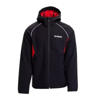 Veste Softshell Yamaha REVS Noir Rouge – Officielle Yamaha