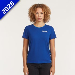 T-shirt femme Yamaha Oga Paddock Blue 2026 – officiel
