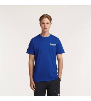 T-shirt Yamaha Paddock Bleu 2026 pour homme – Ely – Teamwear officiel