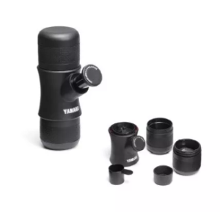 machine espresso nomade yamaha expresso portable voyage moto