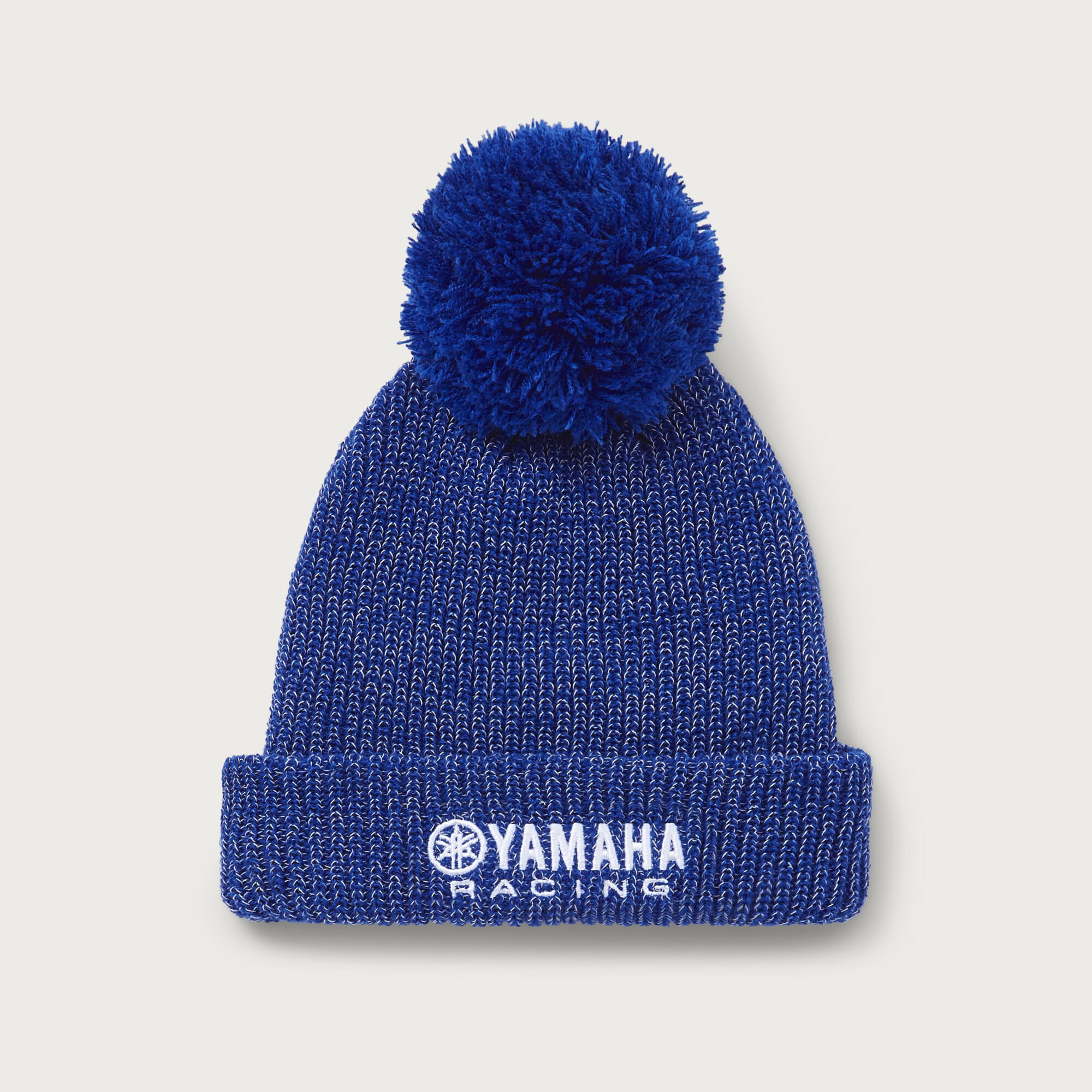 bonnet yamaha enfant paddock 2026 bleu pompon