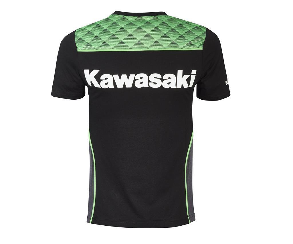 T-shirt Femme Kawasaki Sports – Coton & Empiècements Polyester – Image 3