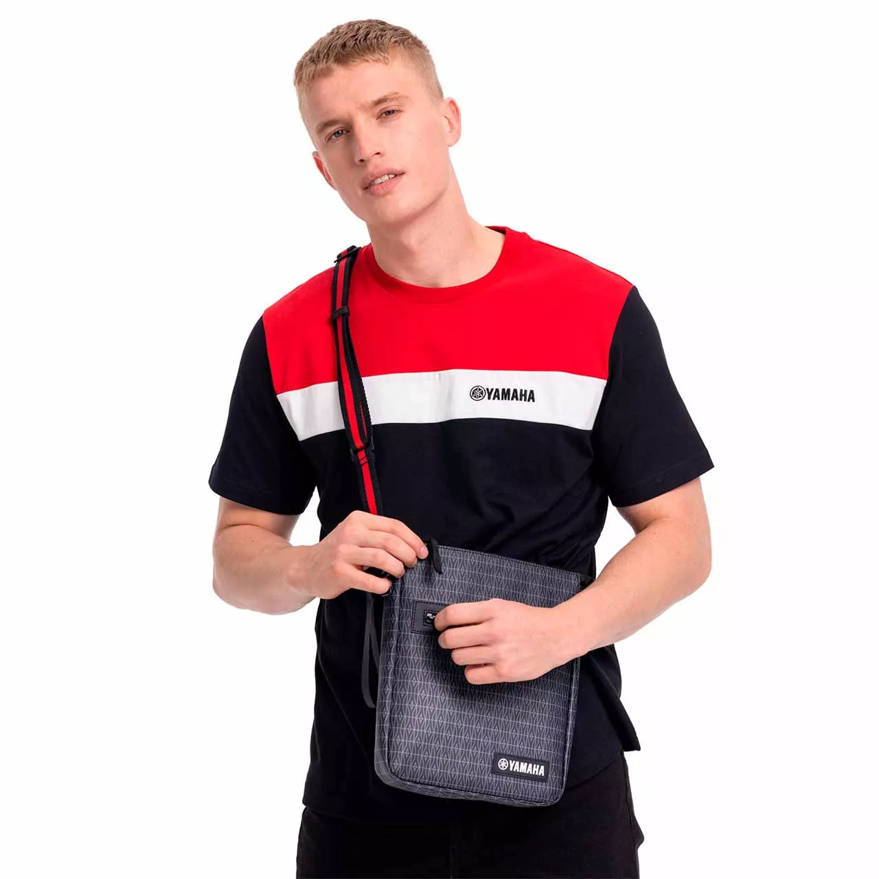 Sacoche Yamaha Vienne Noir Revs Similicuir – Image 2