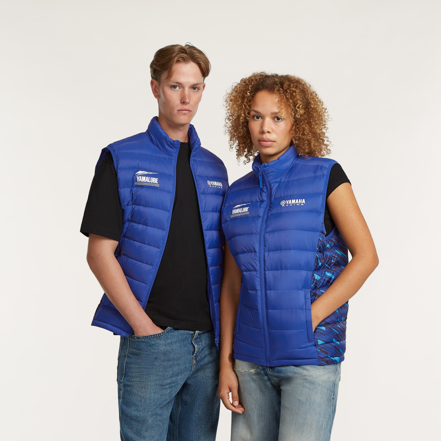 Bodywarmer Unisexe Yamaha Racing Bleu – Veste Sans Manches – Image 4