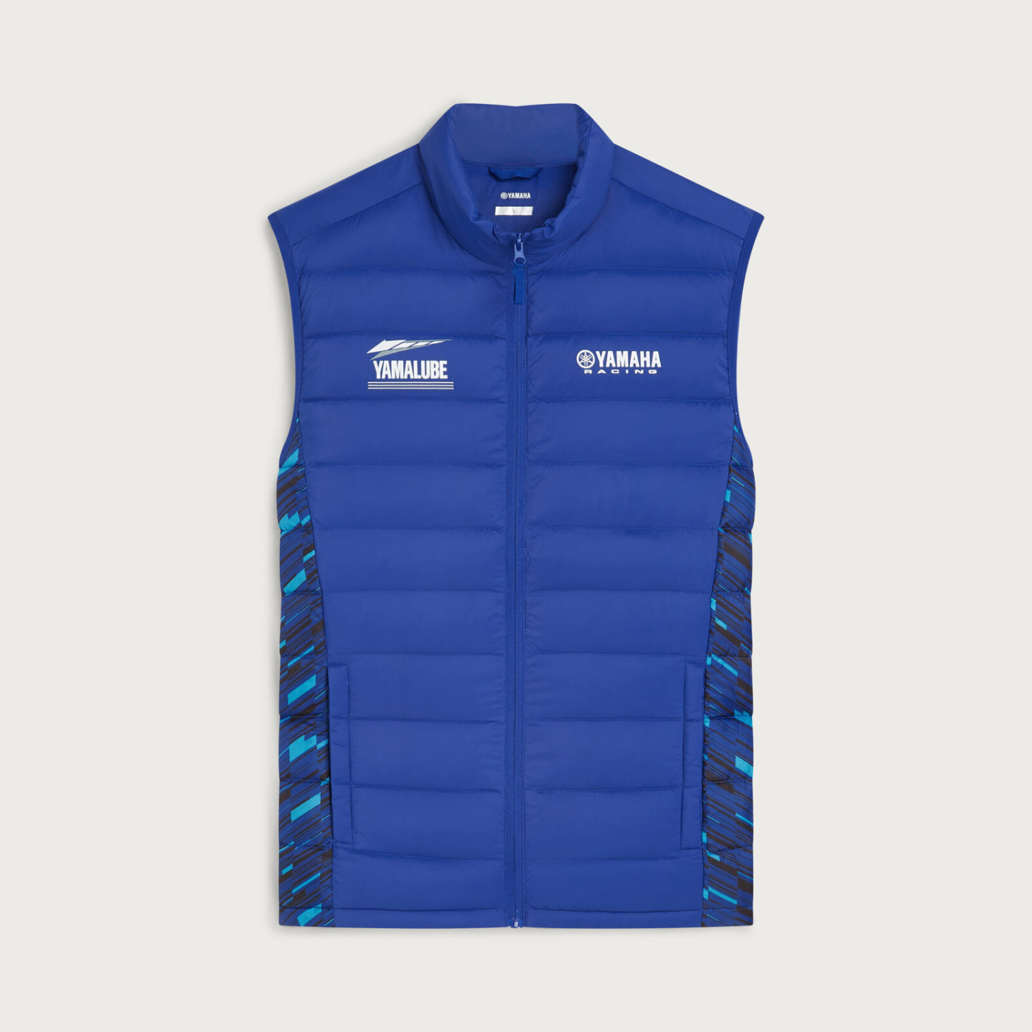 Bodywarmer Yamaha unisexe bleu – modèle sans manches