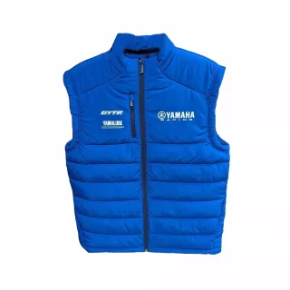 Veste sans manches Yamaha Paddock Bavly bleu – modèle homme