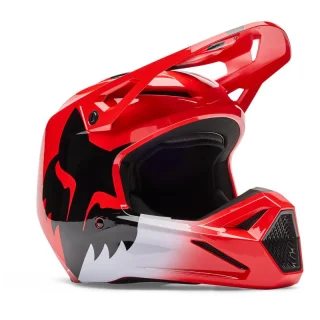 Casque cross Fox V1 Shield rouge 2026 taille L