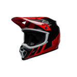 Casque cross Bell MX-9 MIPS Dash red black taille L