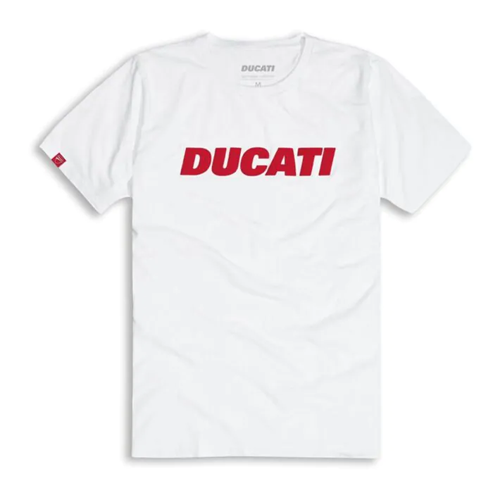 T-shirt Ducati DUCATiana 2.0 blanc homme logo central