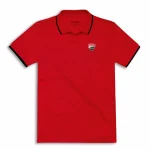 Polo Ducati DC Logo rouge 2025 patch Ducati Corse taille S