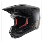 Casque cross Alpinestars SM5 Solid Black Brown Matt taille 2XL