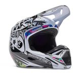 Casque cross Fox V1 Image Cosmo blanc noir taille L
