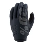 Gants cross 100% Brisker noir CE taille M