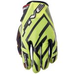 Gants cross Five MXF4 PRORIDER S jaune fluo