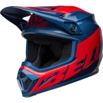Casque cross Bell MX-9 MIPS Disrupt bleu rouge taille L