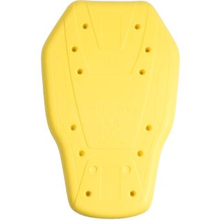 Dorsale moto All One Shell Evo jaune niveau 1