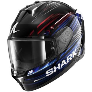 Casque intégral Shark Skwal i3 LED noir rouge bleu