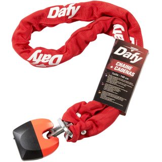 Chaîne antivol moto Dafy 1,40 m avec cadenas