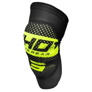 Genouillères enfant Shot Airlight noir jaune