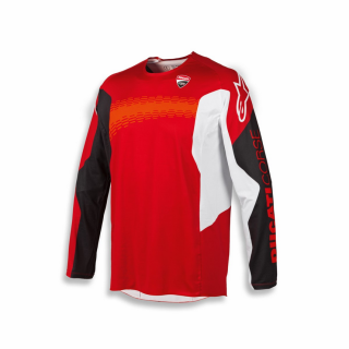 Maillot cross Ducati Desmo racing rouge