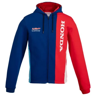 Sweat zippé Honda HRC Racing rouge bleu