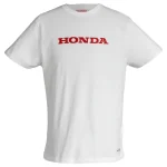 T-shirt Honda blanc logo officiel