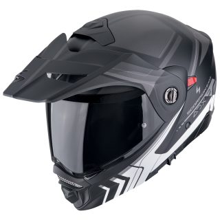 Casque modulable Scorpion ADX-2 Lewis noir gris mat