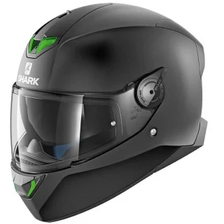 Casque Shark Skwal 2 noir mat avec LED