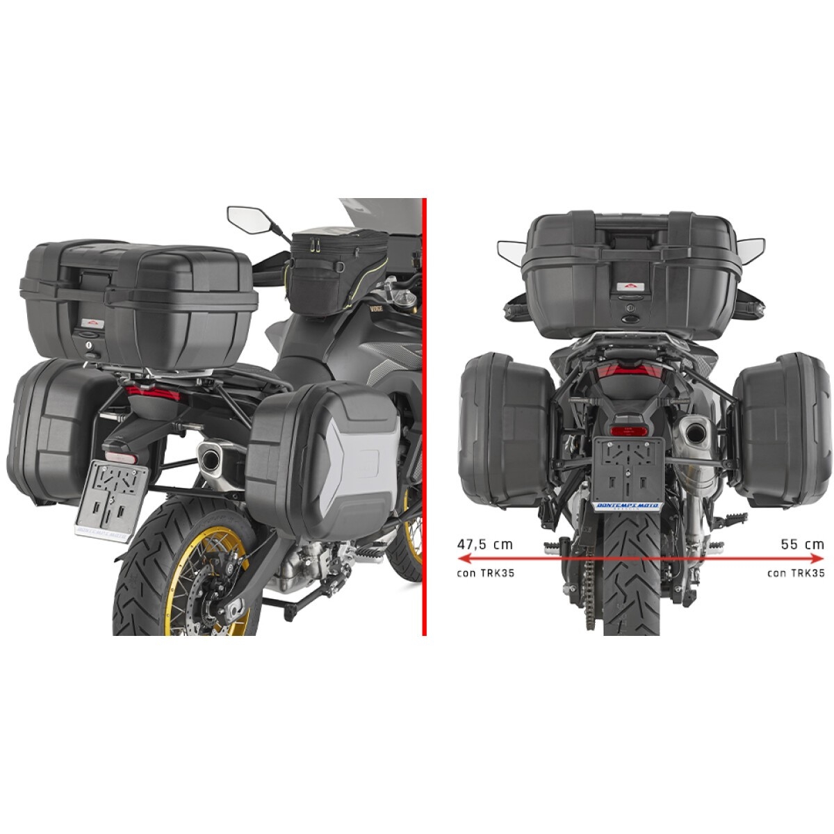 Top Case Givi TRK52BB Trekker Lite 52L Noir – Image 3