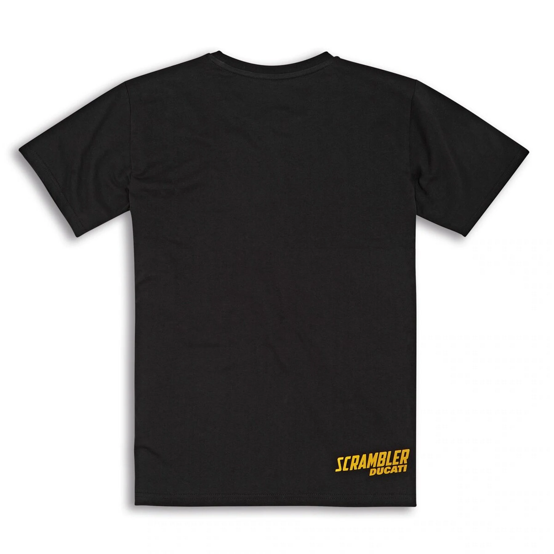 T-shirt Ducati Scrambler Wing Black Homme – Image 2